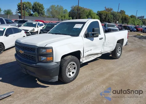 2015 Chevrolet Silverado 1500 Wt z USA, uszkodzony, nr VIN 1GCNCPEH4FZ353477